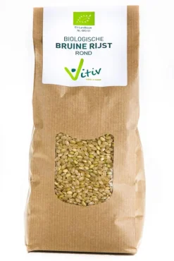Vitiv Rijst bruin rond bio