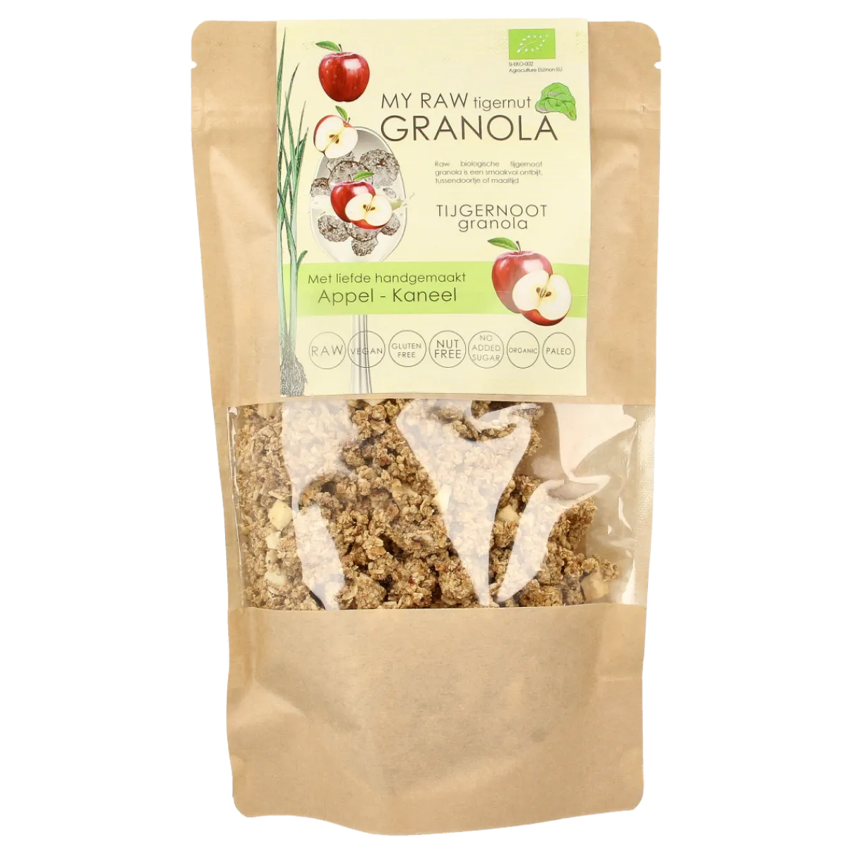 Hot Vitiv Tijgernoot granola appel kaneel bio