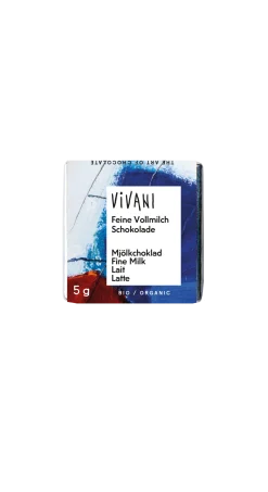Vivani Chocolade naps melk 5 gram bio