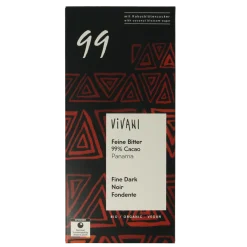Discount Vivani Chocolade puur 99% kokosbloesemsuiker bio