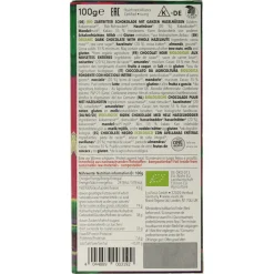 Vivani Chocolade puur met hazelnoten bio