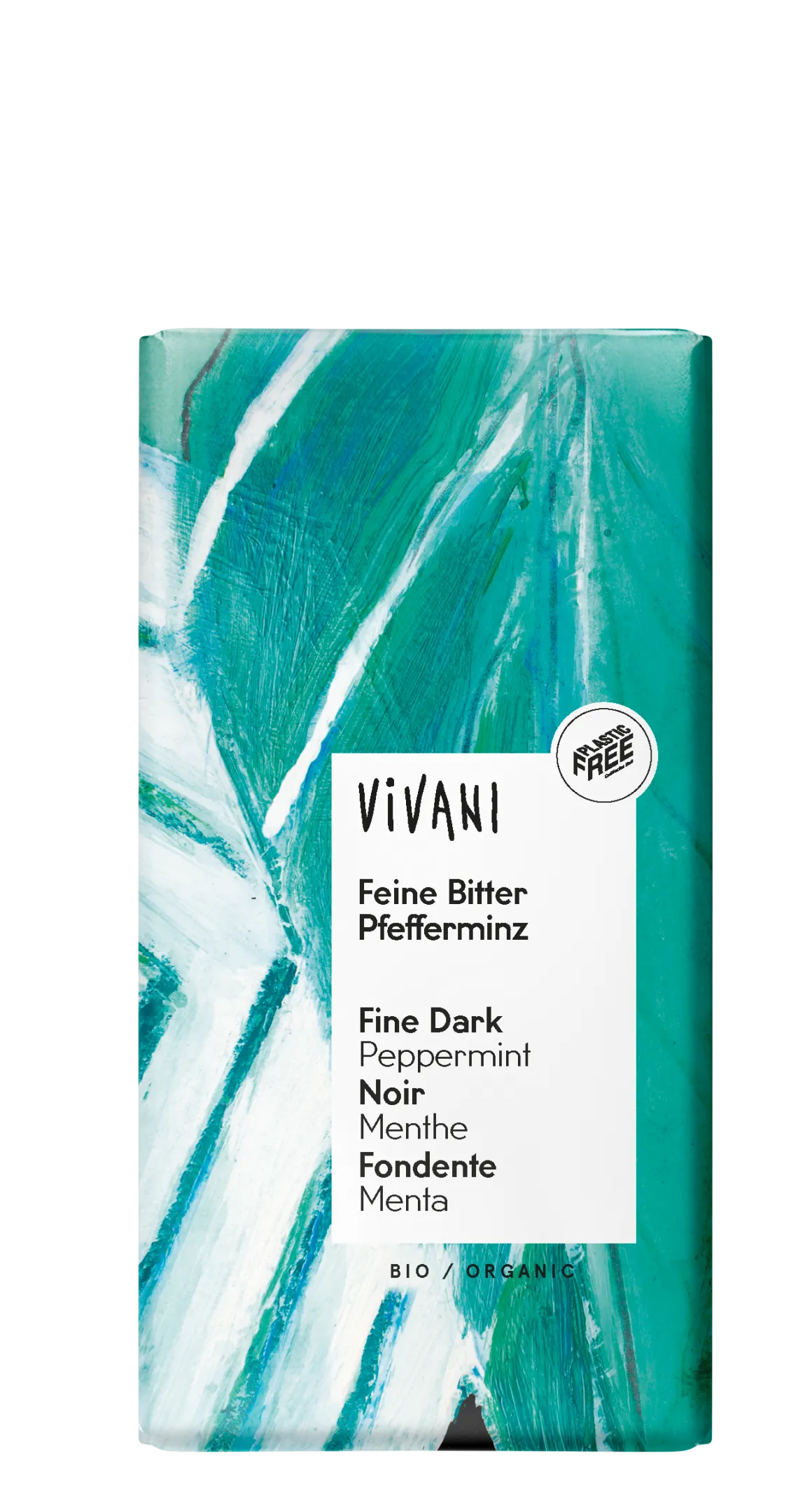 Vivani Chocolade puur met pepermunt bio