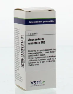 VSM Anacardium orientale MK