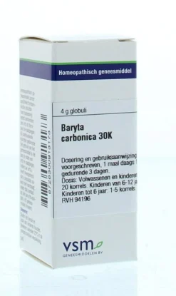 VSM Baryta carbonica 30K