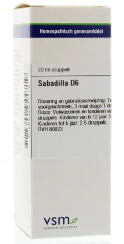 Online VSM Sabadilla D6