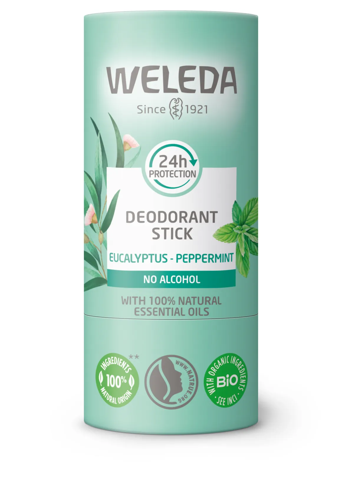 Weleda Deodorant stick eucalyptus + peppermint 24U