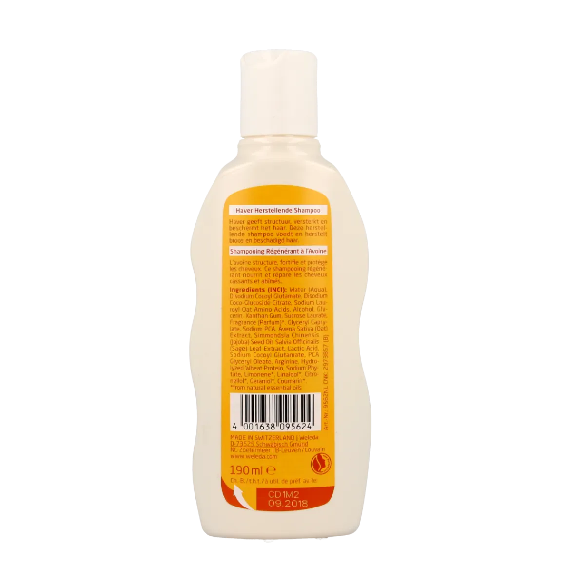 New Weleda Haver herstellende shampoo