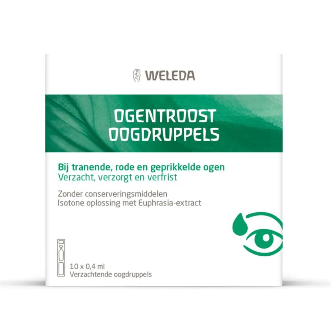 Weleda Ogentroost oogdruppels ampullen