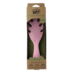 Wet Brush Go green detangler pink