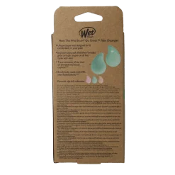Wet Brush Go green palm detangler green tea tree oil