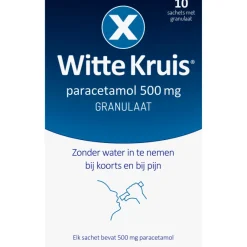 Online Witte Kruis Paracetamol 500mg granulaat