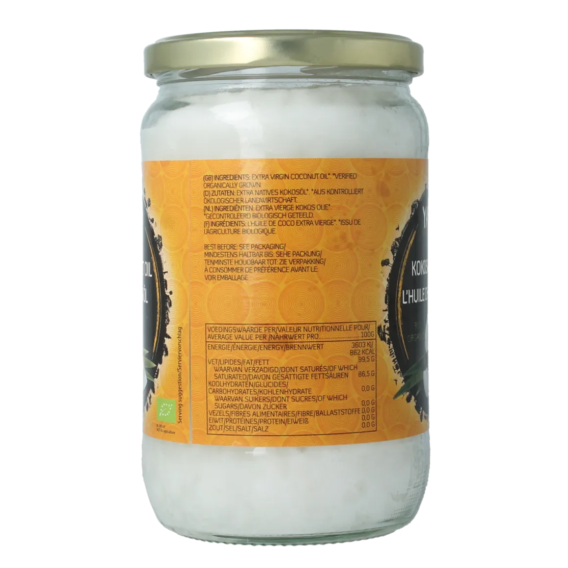 Yakso Kokosolie extra vierge bio
