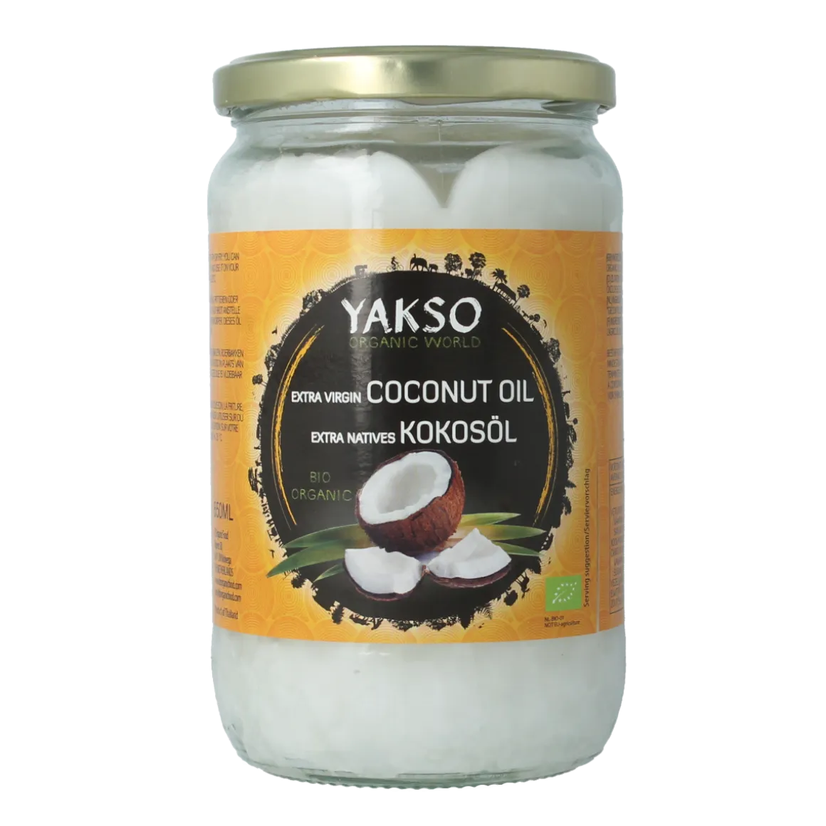 Yakso Kokosolie extra vierge bio