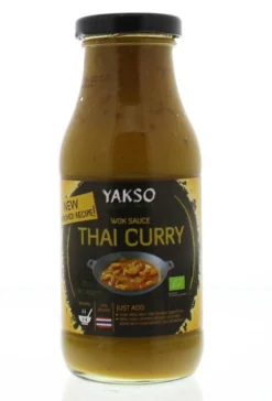 Yakso Woksaus curry bio