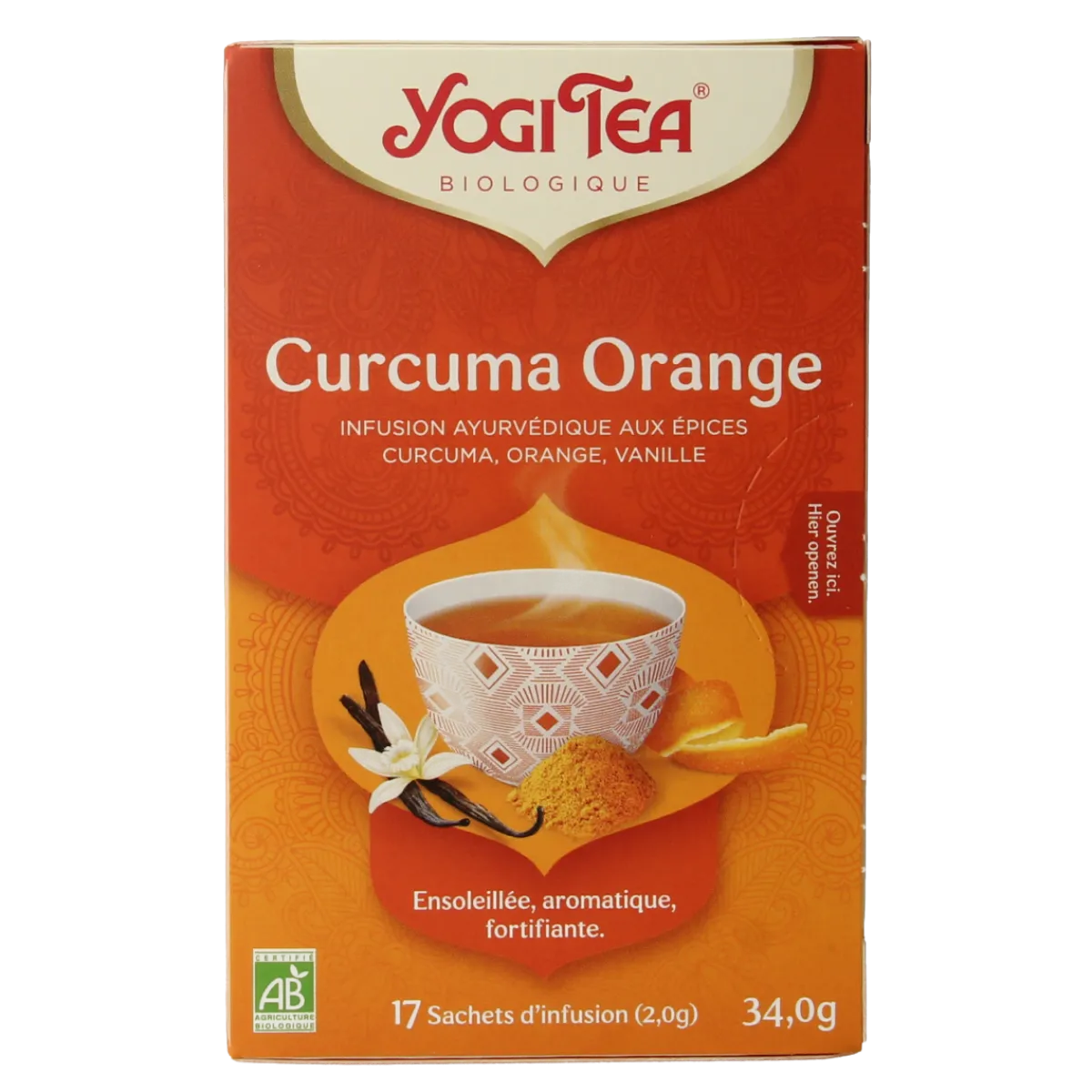 Discount Yogi Tea Curcuma orange bio