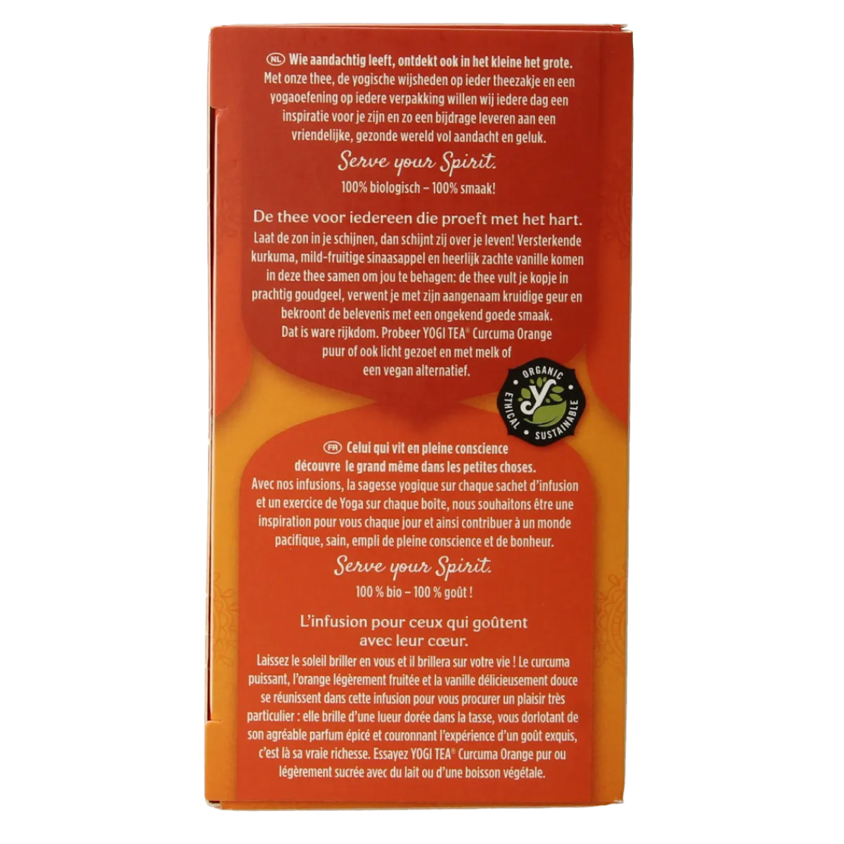 Discount Yogi Tea Curcuma orange bio