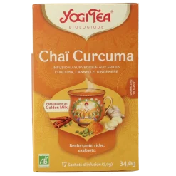 Outlet Yogi Tea Curcuma / turmeric chai tea bio