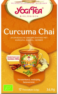 Outlet Yogi Tea Curcuma / turmeric chai tea bio