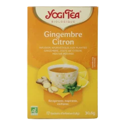Yogi Tea Ginger lemon munt bio