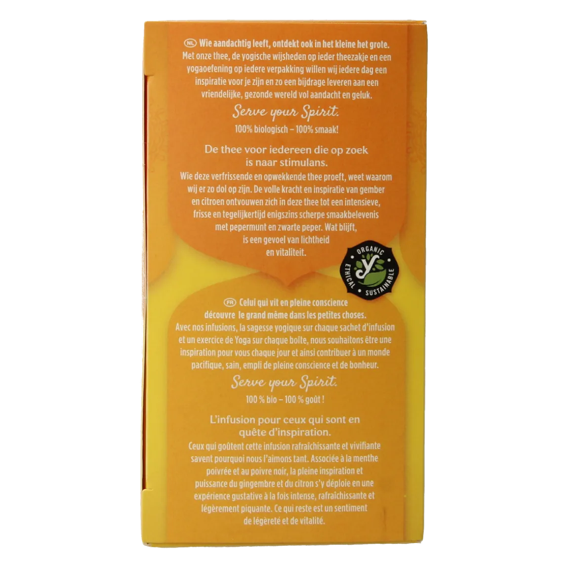 Yogi Tea Ginger lemon munt bio