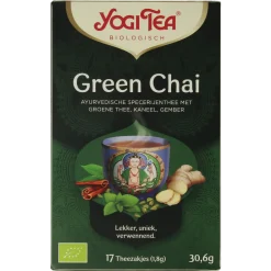 New Yogi Tea Green chai bio