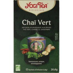 New Yogi Tea Green chai bio