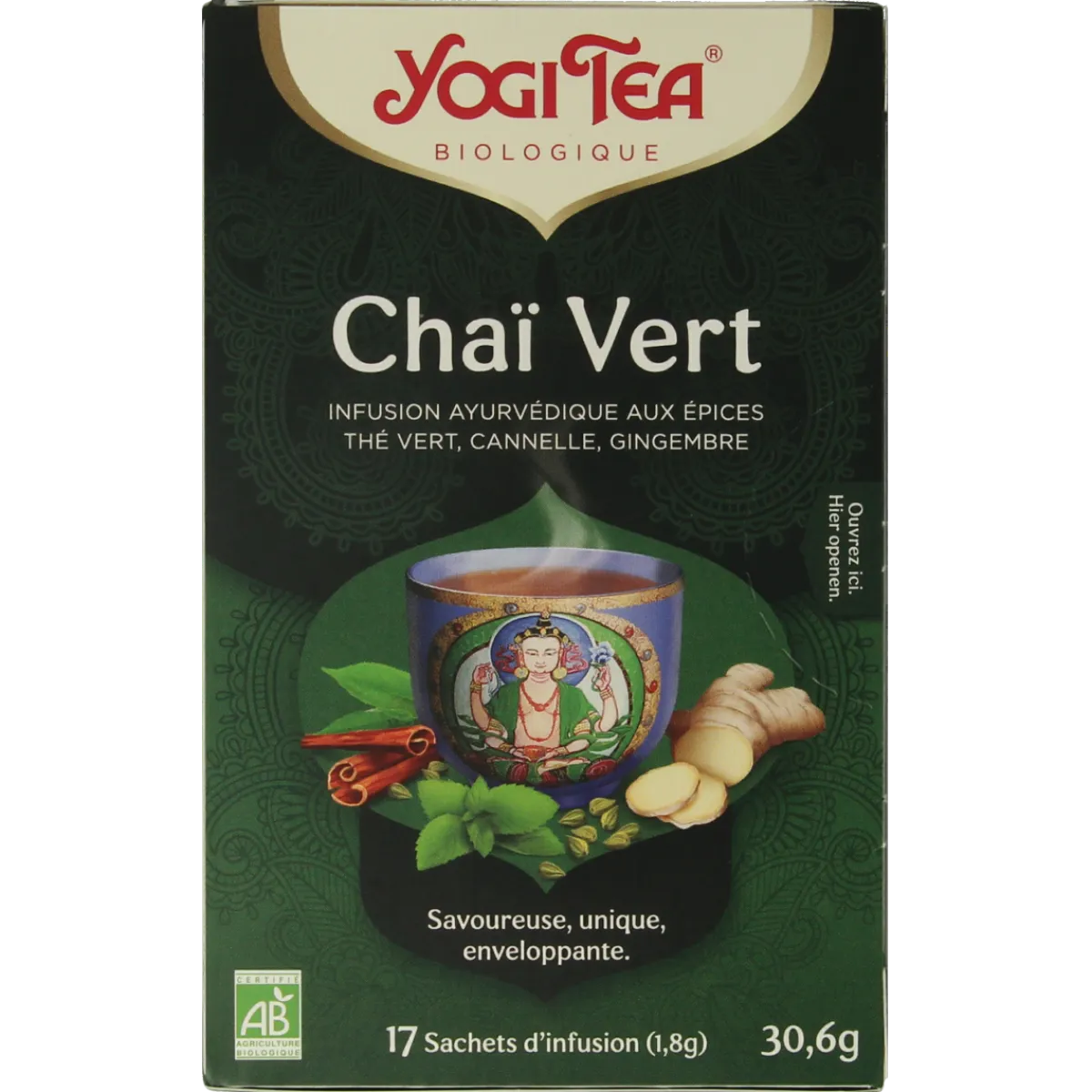 New Yogi Tea Green chai bio