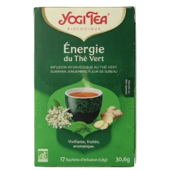 Online Yogi Tea Green energy bio