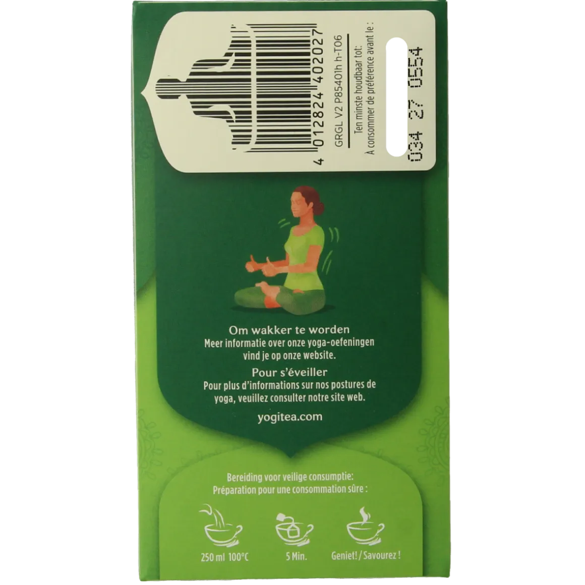 Yogi Tea Green tea ginger lemon bio