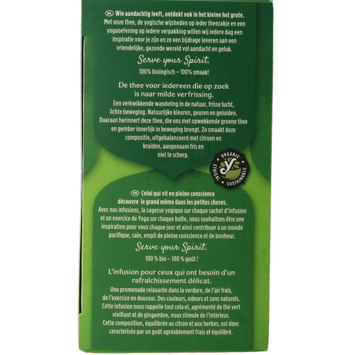 Yogi Tea Green tea ginger lemon bio