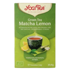 Yogi Tea Green tea matcha lemon bio