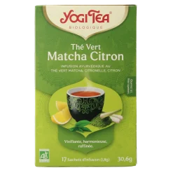 Yogi Tea Green tea matcha lemon bio