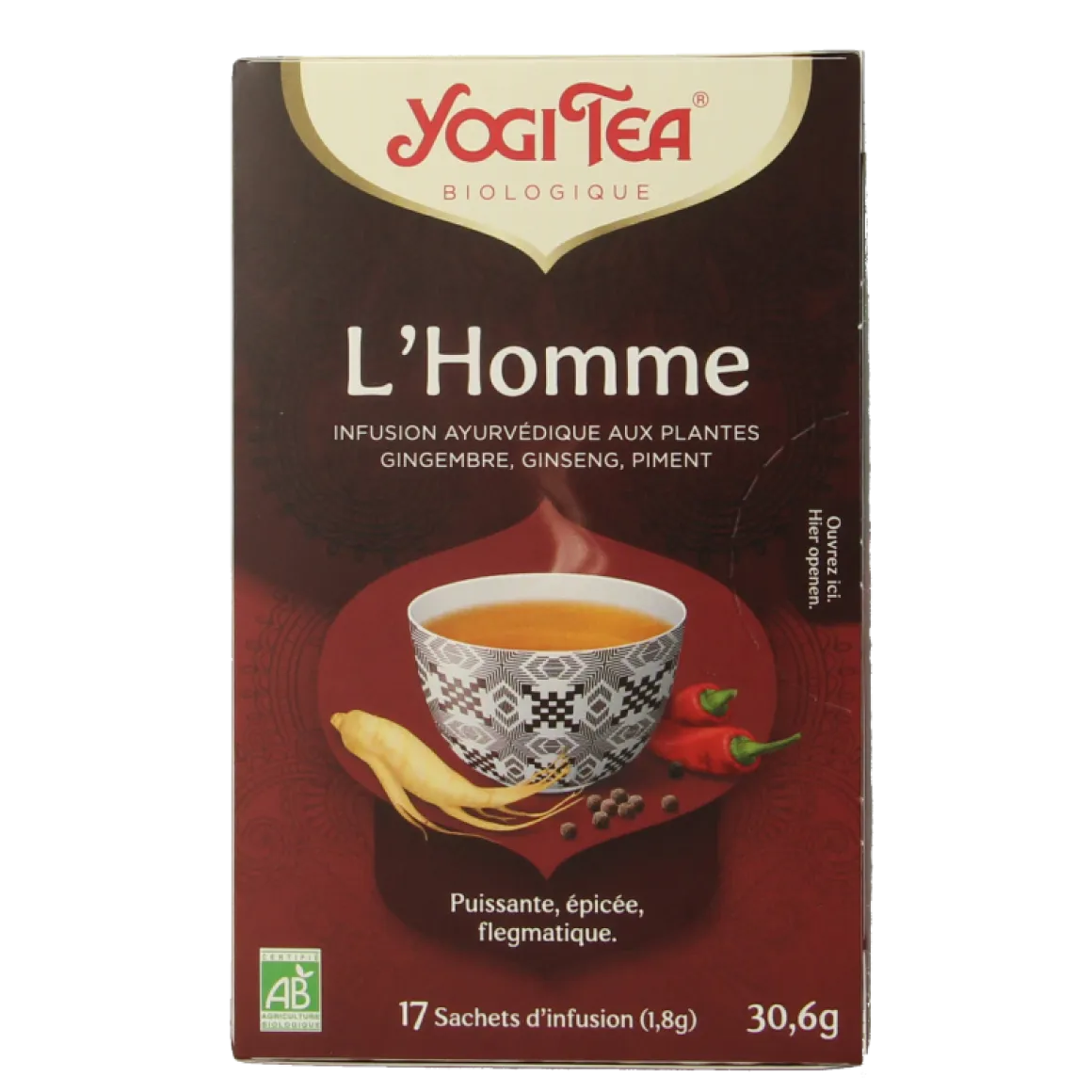 Yogi Tea Men's tea bio