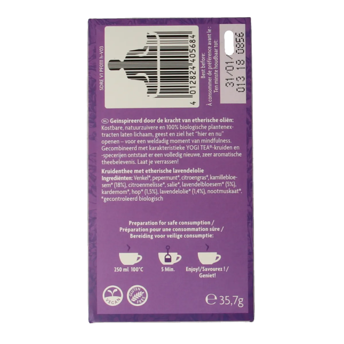 Yogi Tea Tea for the senses good night bio
