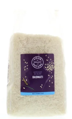 Your Organic Nature Basmati rijst wit bio