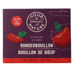 New Your Organic Nature Runderbouillon helder zonder gist bio
