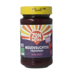 Zonnatura Fruitspread woudvruchten 75% bio