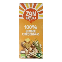 Online Zonnatura Gember citroengras thee bio