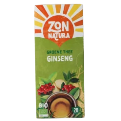 Zonnatura Green tea ginseng bio