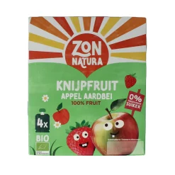 Online Zonnatura Knijpfruit appel/aardbei bio