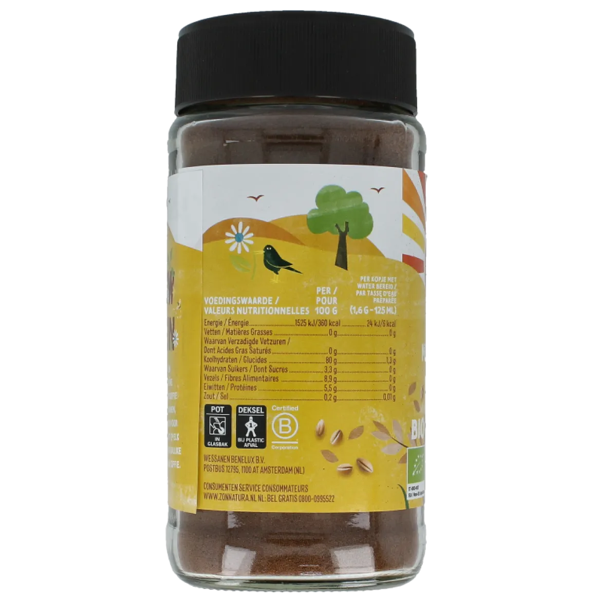 Zonnatura Meergranen koffie bio
