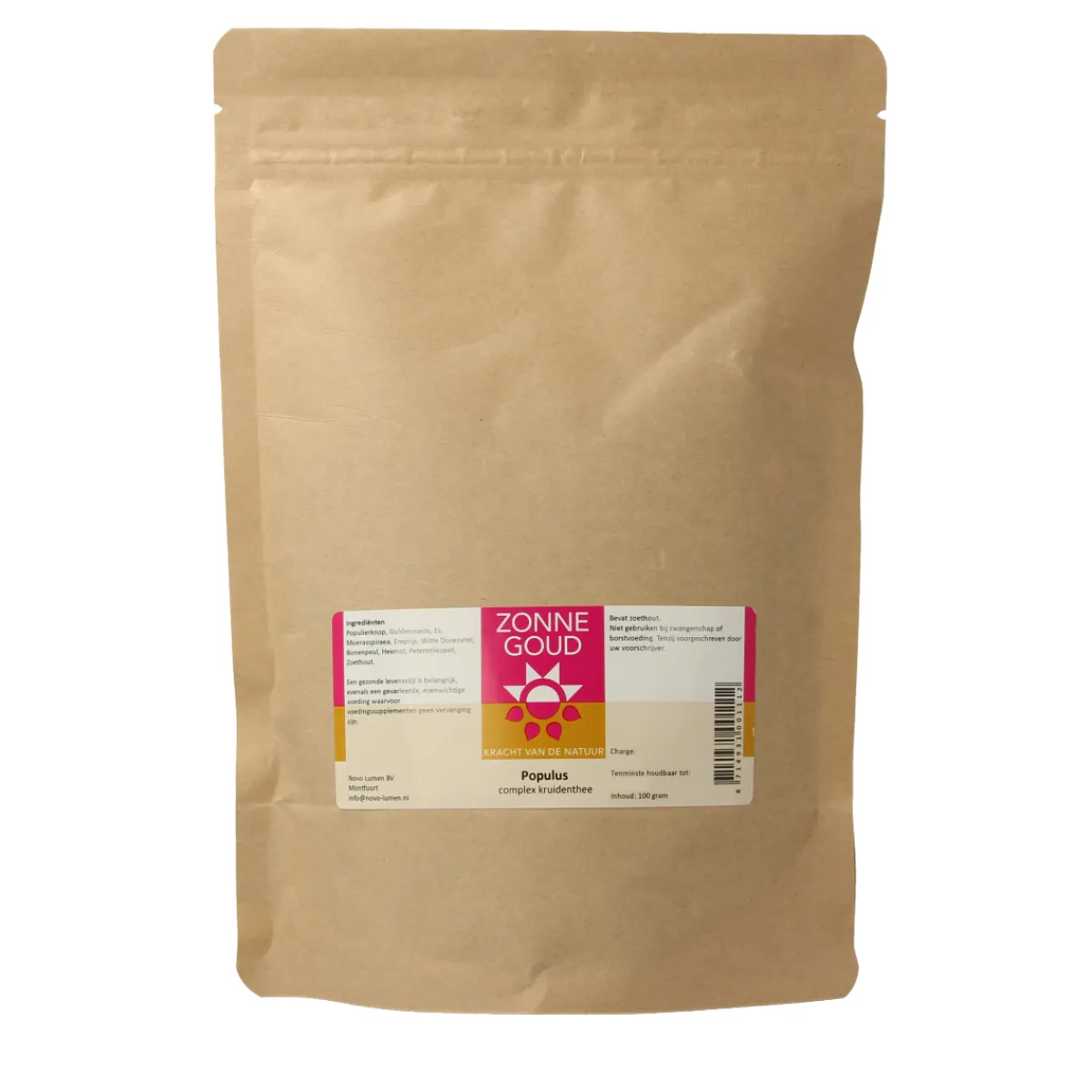 Hot Zonnegoud Populus complex thee
