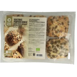 Zonnemaire Kaas mais broodje pompoenpit bio
